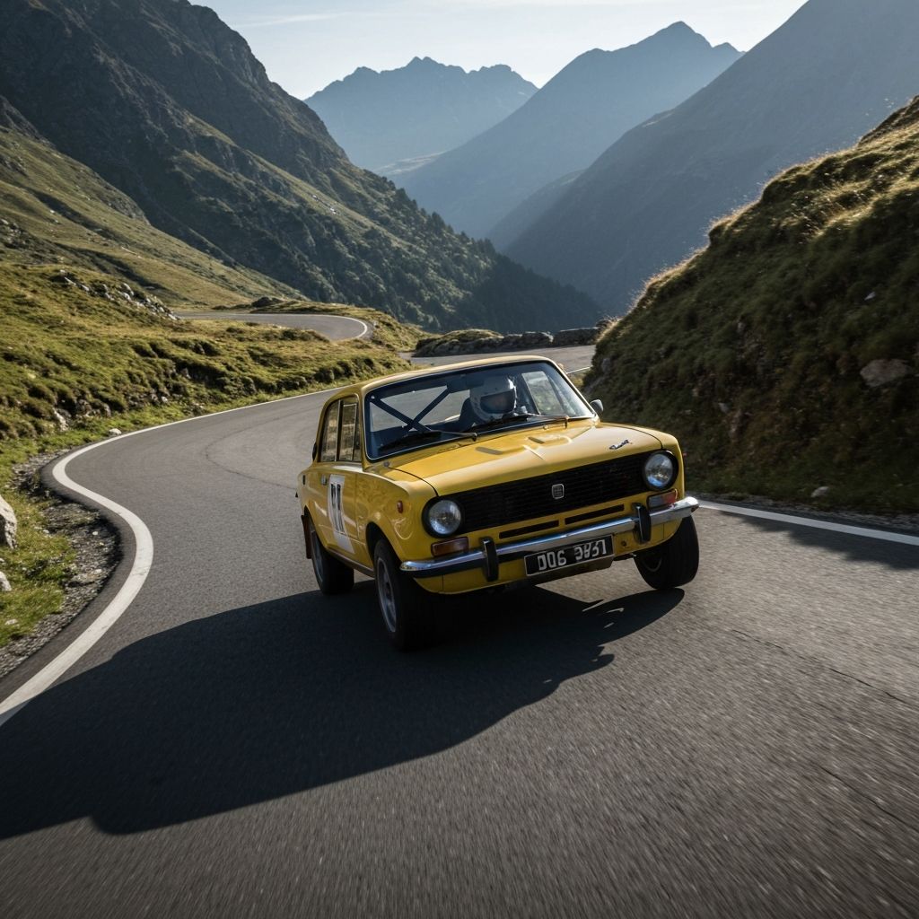 Rally en ruta de montaña